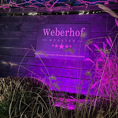 Hotel Weberhof-Muenster Glamping Exteriér fotografie