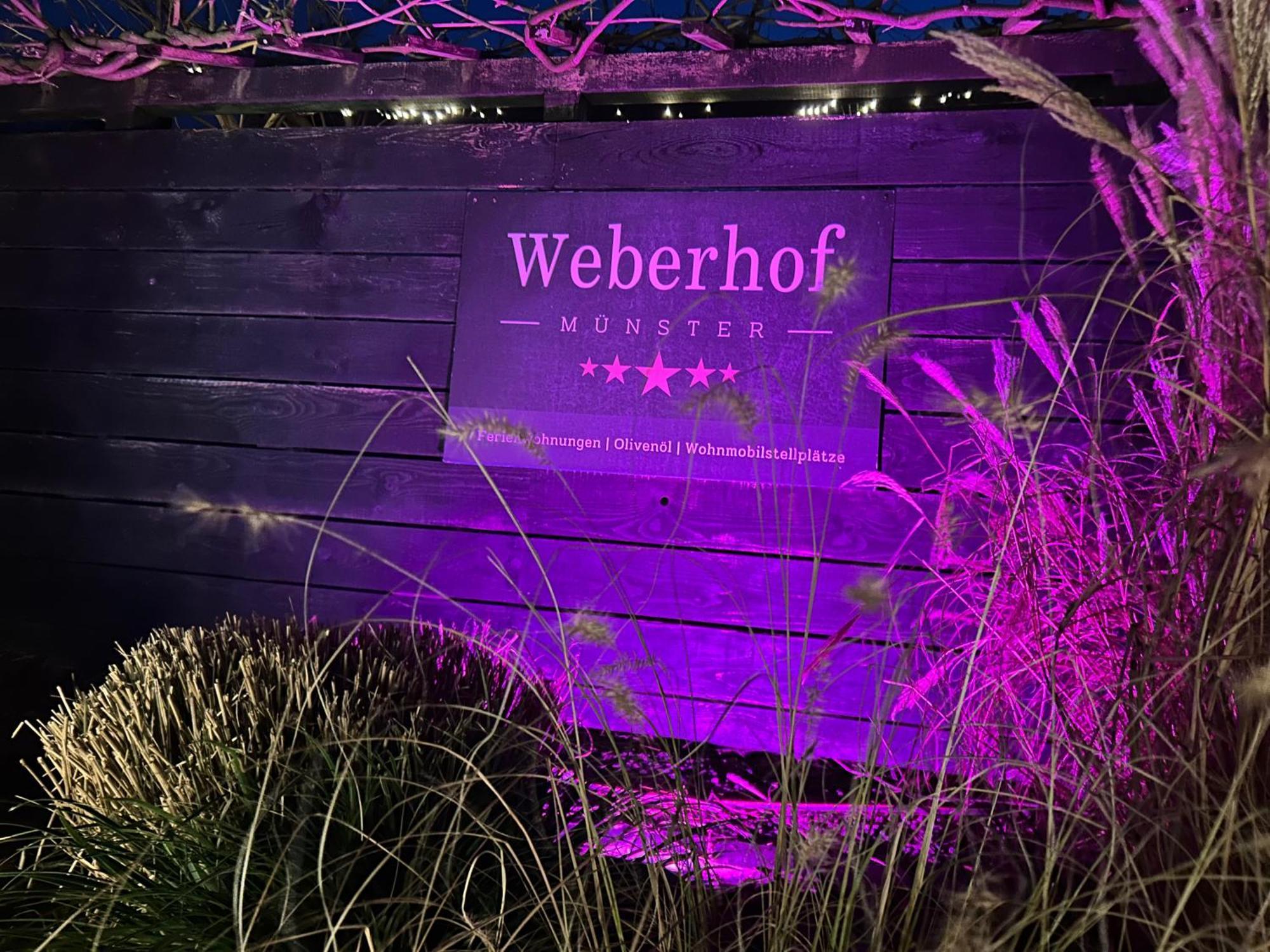 Hotel Weberhof-Muenster Glamping Exteriér fotografie